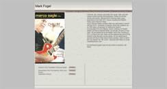 Desktop Screenshot of markfogelmusic.com
